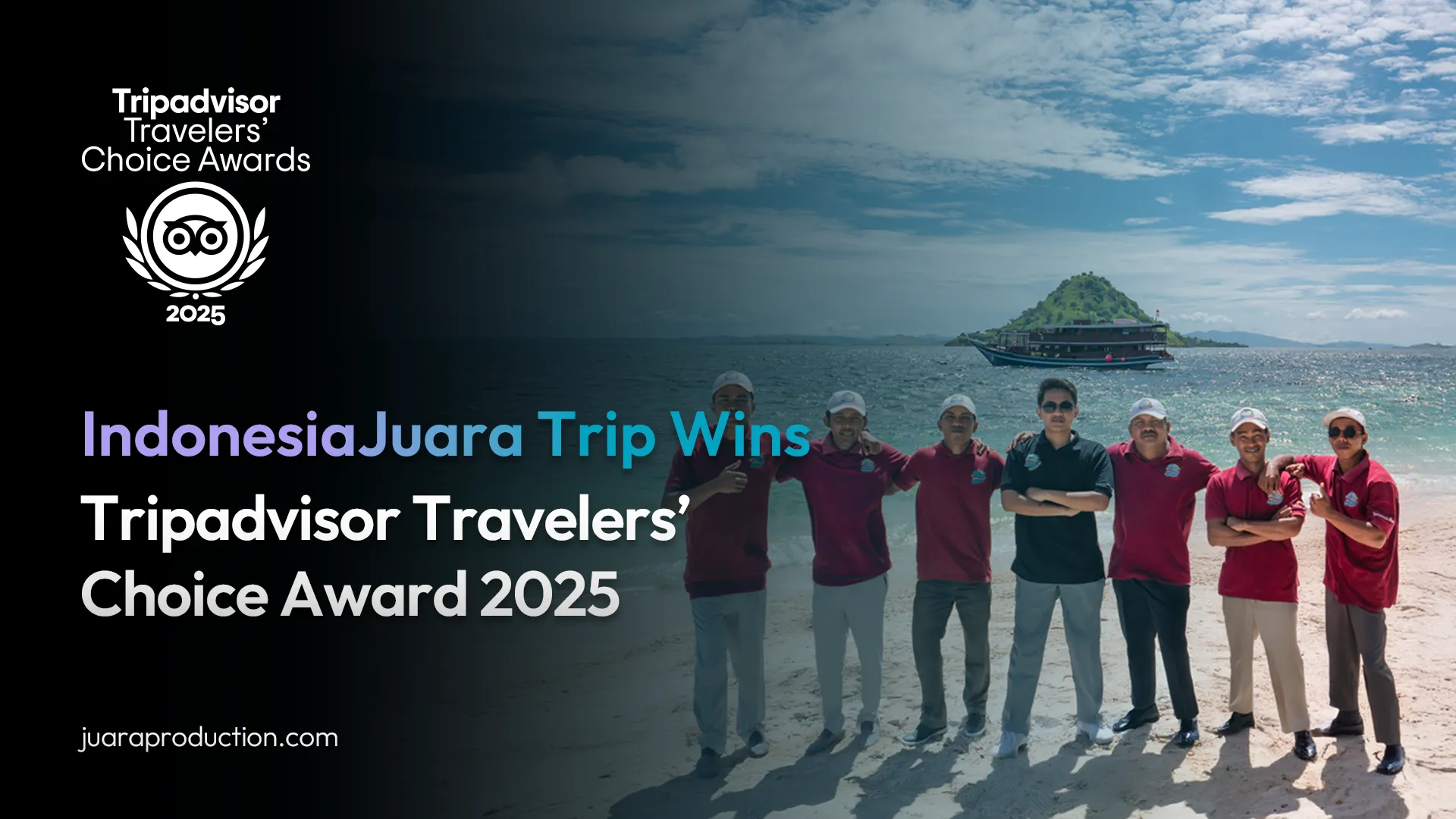 [JP] IndonesiaJuara Trip Wins Tripadvisor Travelers' Choice Award 2025