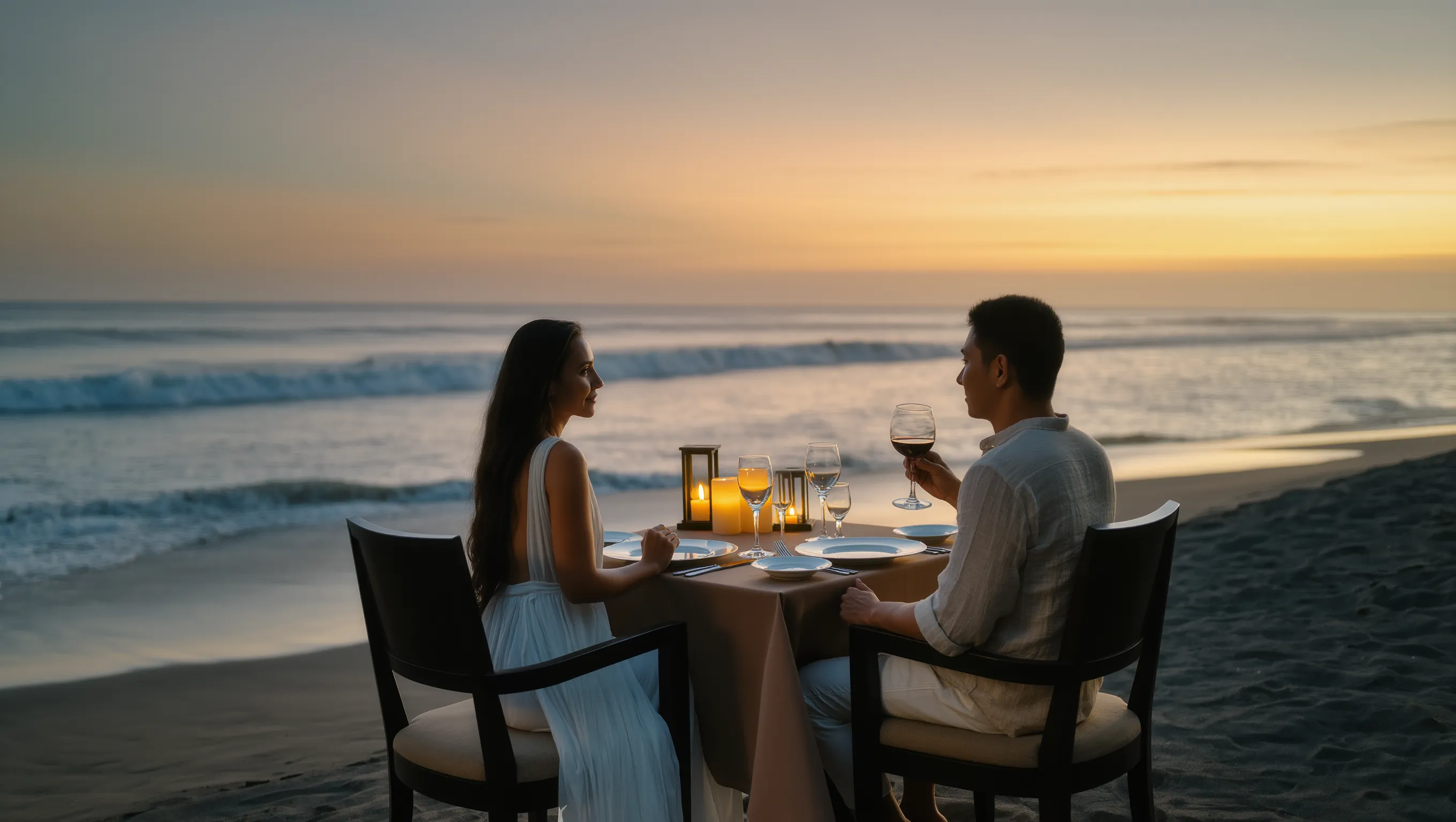 Romantic Dinner Photography Bali