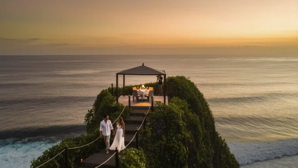Romantic Dinner Photography Bali
