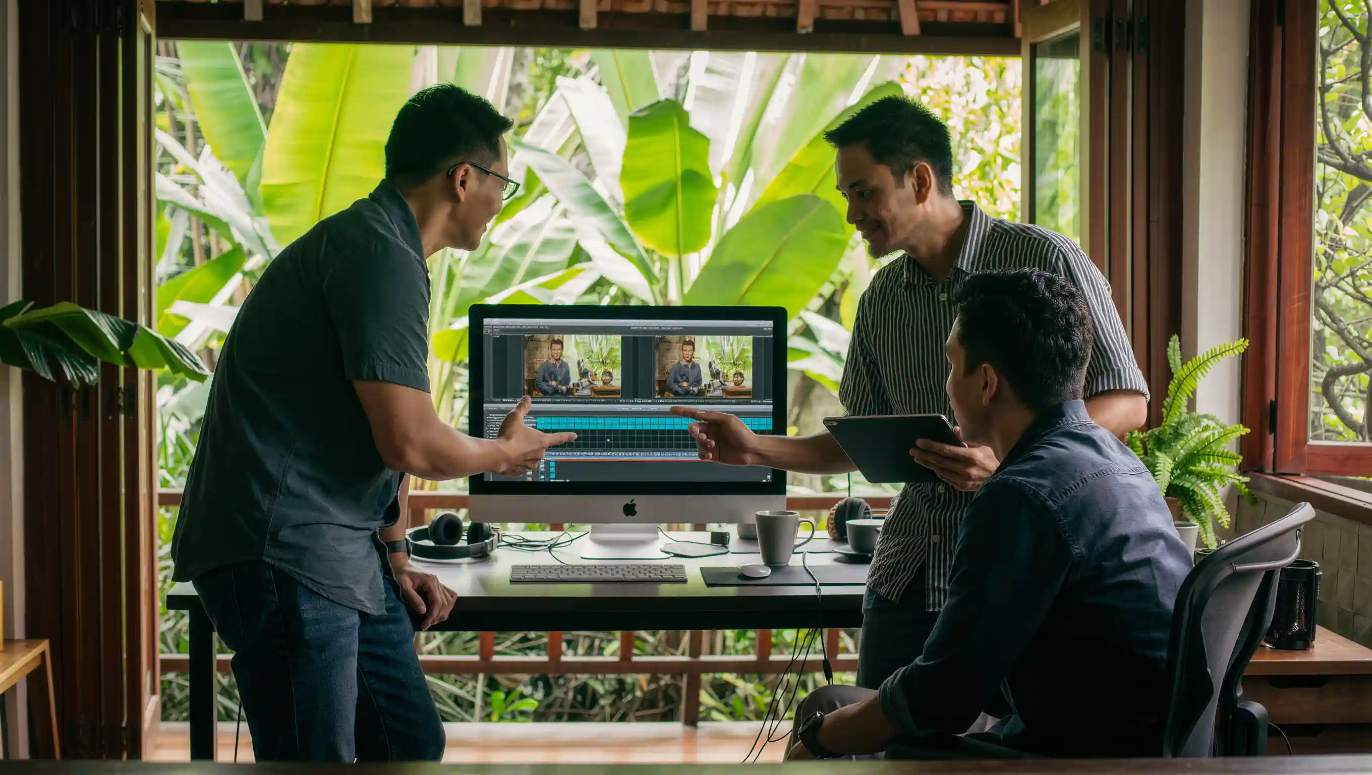 Stages of Professional Video Editing Bali
